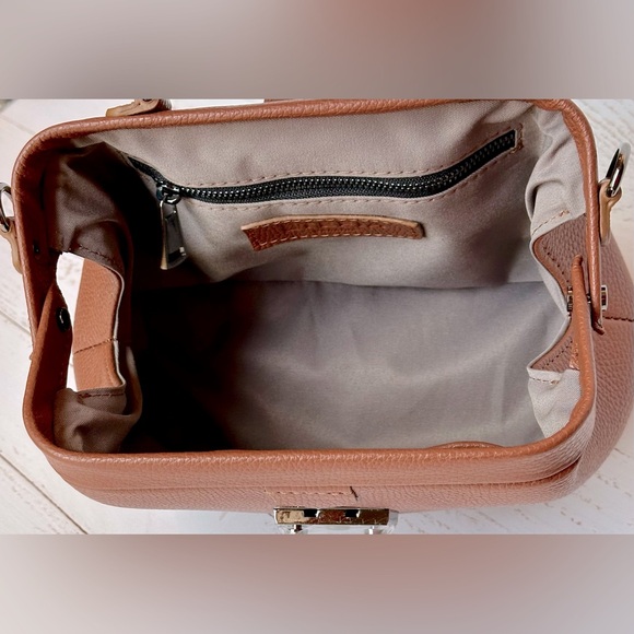 Brand New Brown Handmade Doctor Style Satchel Handbag - Picture 13 of 14